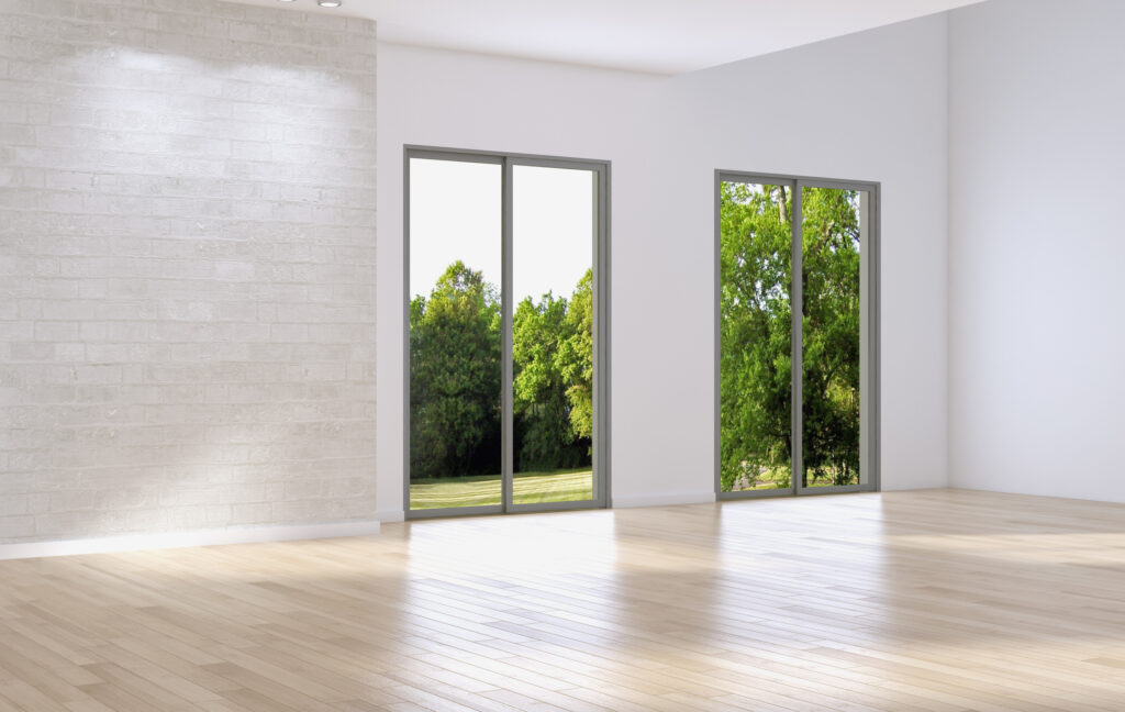 Internal glass doors in Weybridge Surrey by Urban & Grey with sleek, bespoke designs for stylish and light-filled home interiors.
